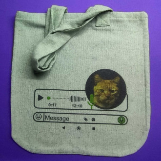 Сумка "Кот whatsapp"